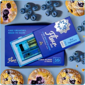 Flwr Bar - 3 Gram THCA Disposable - Blue Nightmare - Indica