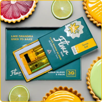 Flwr Bar - 3 Gram THCA Disposable - Tennis Ball - Sativa